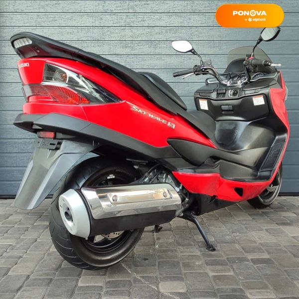 Suzuki Skywave 250, 2007, Бензин, 250 см³, 52 тис. км, Максі-скутер, Червоний, Біла Церква moto-41889 фото