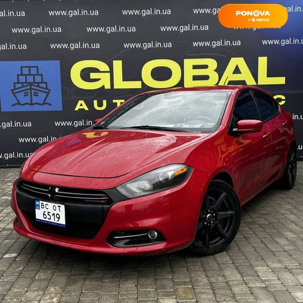 Dodge Dart, 2015, Бензин, 2.36 л., 178 тыс. км, Седан, Красный, Львов 30312 фото