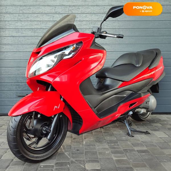 Suzuki Skywave 250, 2007, Бензин, 250 см³, 52 тис. км, Максі-скутер, Червоний, Біла Церква moto-41889 фото