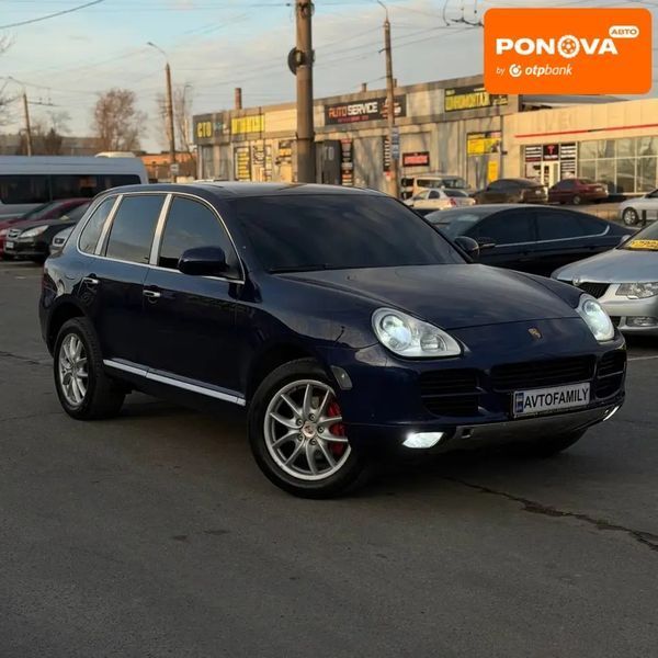 Porsche Cayenne, 2005 р., Газ пропан-бутан / Бензин, 170 тис. км, Позашляховик / Кросовер, Синій, Дніпро (Дніпропетровськ) AT-10416270 фото