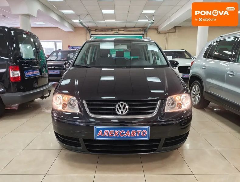 Volkswagen Touran, 2006 г., Бензин, 206 тыс. км, Минивен, Чорный, Кропивницкий (Кировоград) AT-10417459 фото