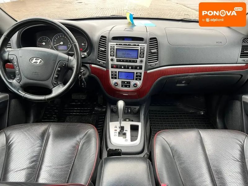 Hyundai Santa FE, 2009 р., Газ пропан-бутан / Бензин, 140 тис. км, Позашляховик / Кросовер, Чорний, Миколаїв AT-10410606 фото