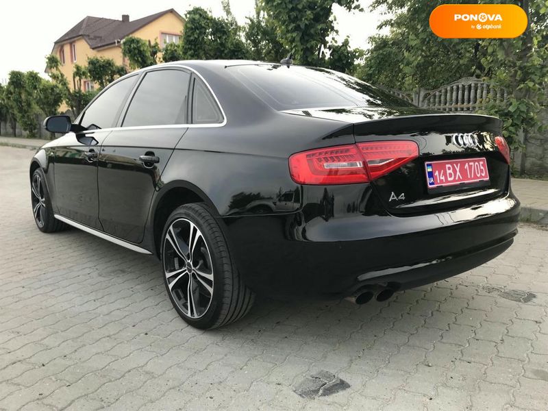 Audi A4, 2015, Бензин, 2 л., 240 тис. км, Седан, Чорний, Львів Cars-Pr-68618 фото