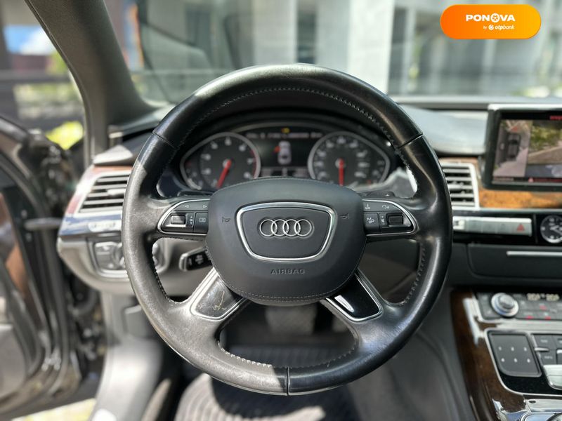 Audi A8, 2015, Бензин, 3 л., 128 тис. км, Седан, Чорний, Львів 102748 фото