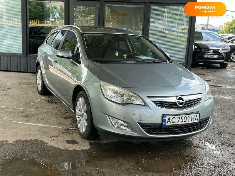 Opel Astra, 2011, Бензин, 1.4 л., 214 тис. км, Універсал, Сірий, Львів 110285 фото