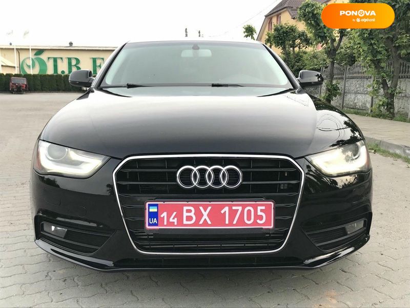 Audi A4, 2015, Бензин, 2 л., 240 тис. км, Седан, Чорний, Львів Cars-Pr-68618 фото