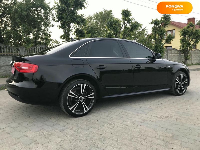 Audi A4, 2015, Бензин, 2 л., 240 тис. км, Седан, Чорний, Львів Cars-Pr-68618 фото