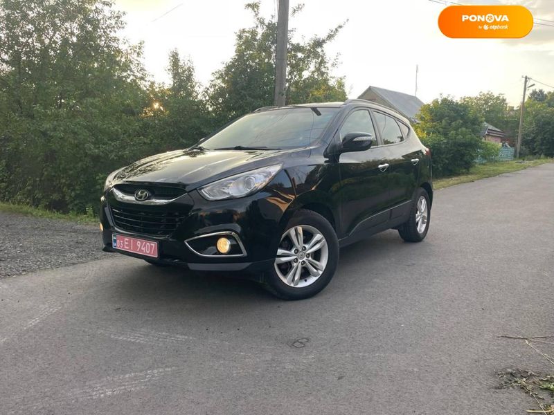 Hyundai ix35, 2011, Дизель, 2 л., 271 тис. км, Позашляховик / Кросовер, Чорний, Луцьк Cars-Pr-65823 фото