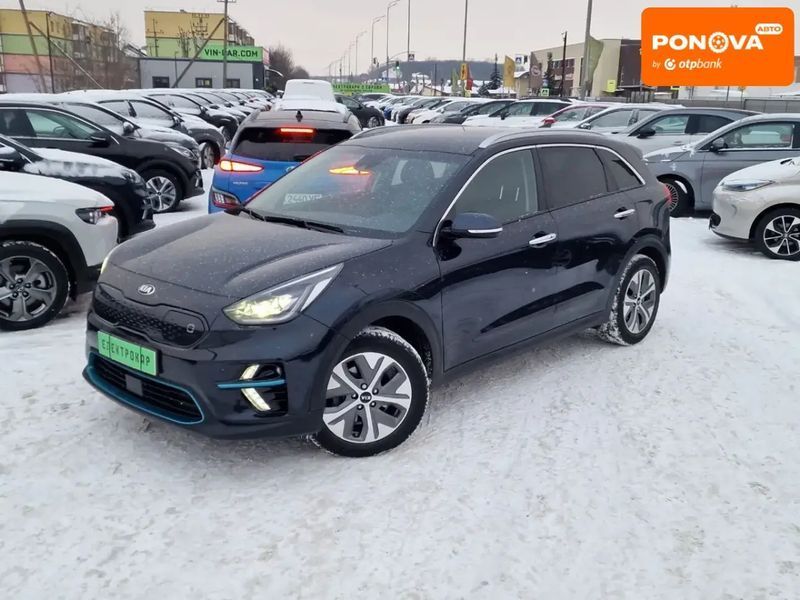 Kia Niro, 2021 р., Електро, 81 тис. км, Позашляховик / Кросовер, Синій, Вінниця AT-10407531 фото
