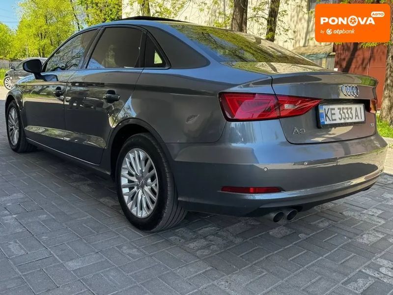 Audi A3, 2016 г., Бензин, 137 тыс. км, Седан, Серый, Днепр (Днепропетровск) AT-10417170 фото