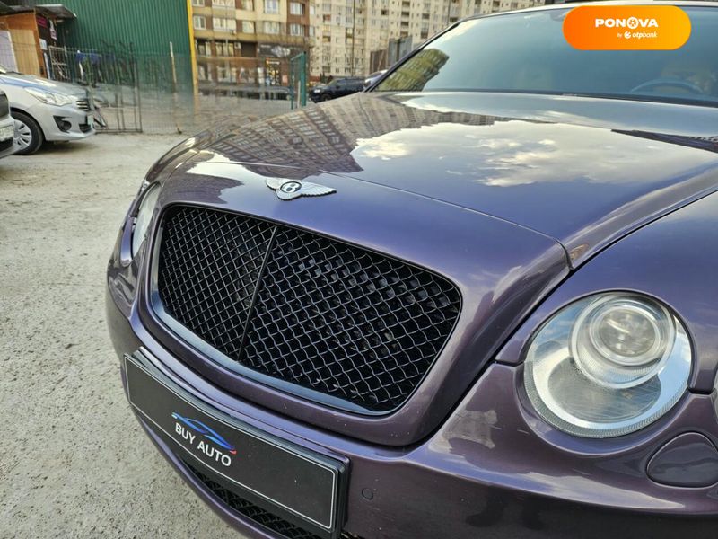 Bentley Continental, 2006, Газ пропан-бутан / Бензин, 6 л., 109 тис. км, Седан, Фіолетовий, Київ 24367 фото