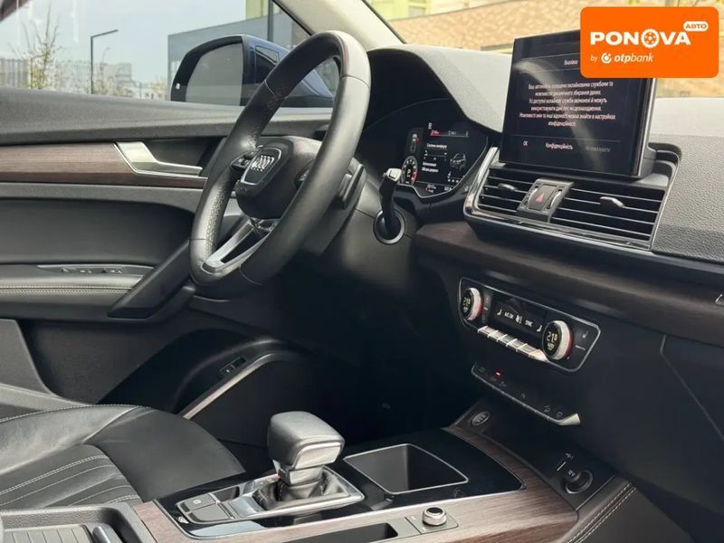 Audi Q5, 2021 р., Бензин, 72 тис. км, Позашляховик / Кросовер, Синій, Львів AT-10418644 фото