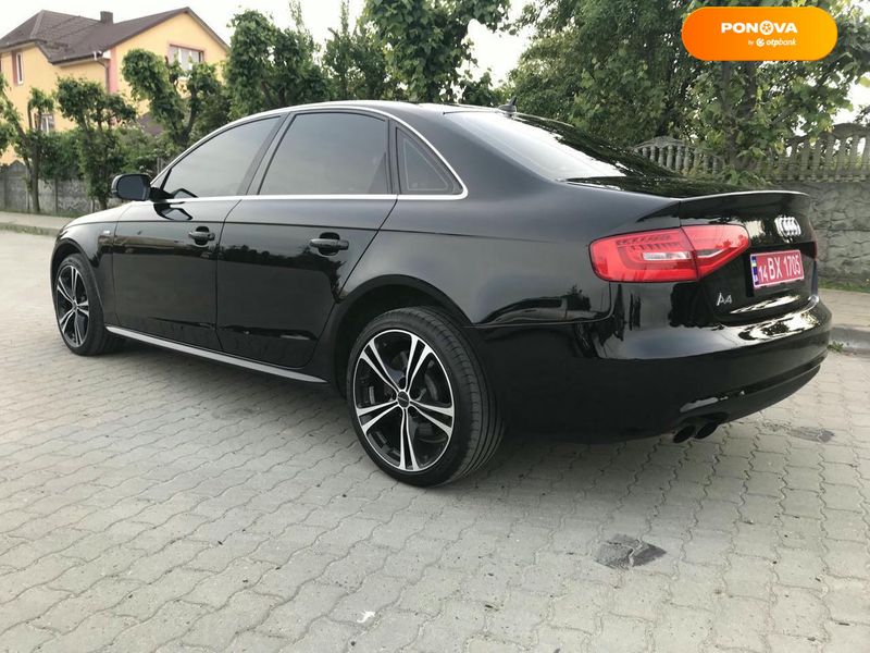 Audi A4, 2015, Бензин, 2 л., 240 тис. км, Седан, Чорний, Львів Cars-Pr-68618 фото