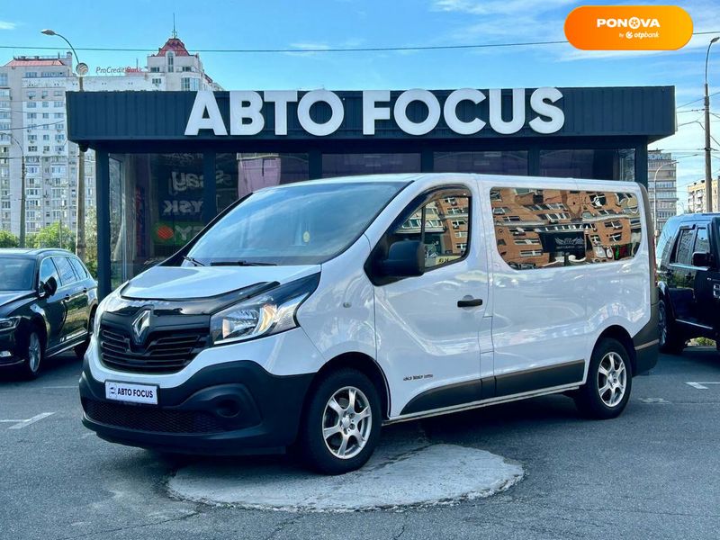 Renault Trafic, 2016, Дизель, 1.6 л., 199 тис. км, Мінівен, Білий, Київ 100842 фото