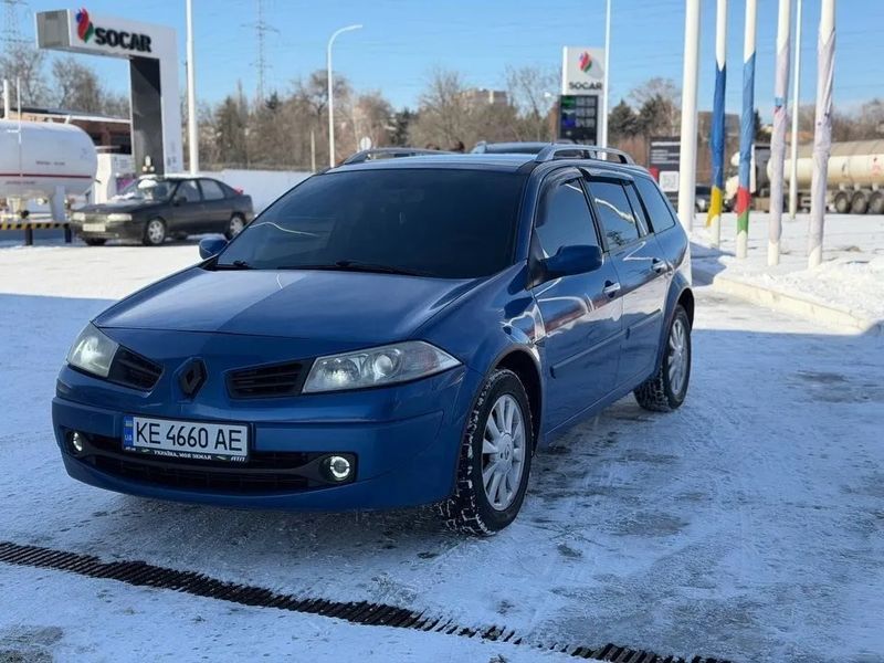 Renault Megane, 2008 р., Дизель, 254 тис. км, Універсал, Синій, Дніпро (Дніпропетровськ) AT-10410711 фото