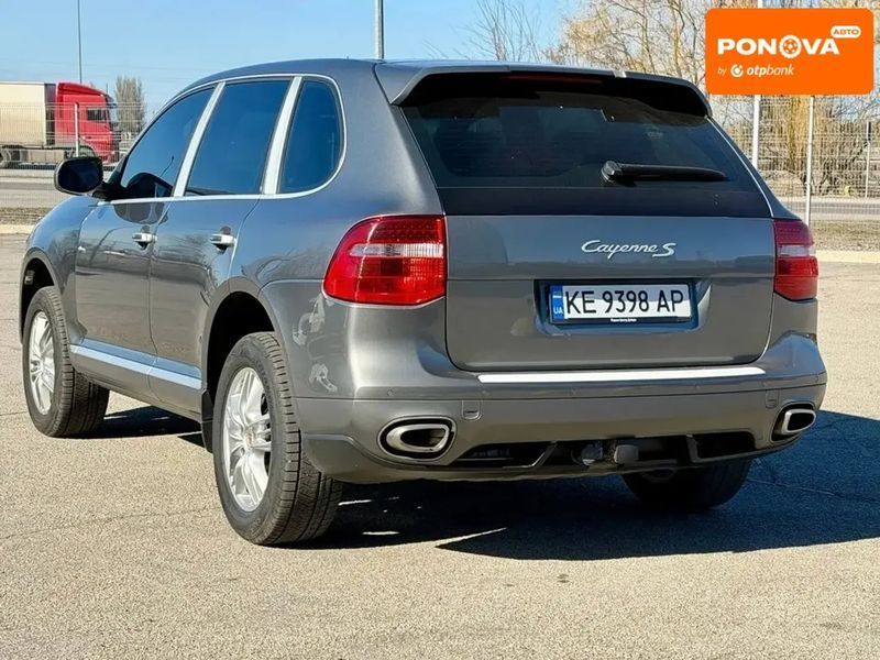 Porsche Cayenne, 2008 р., Бензин, 242 тис. км, Позашляховик / Кросовер, Сірий, Дніпро (Дніпропетровськ) AT-10411694 фото