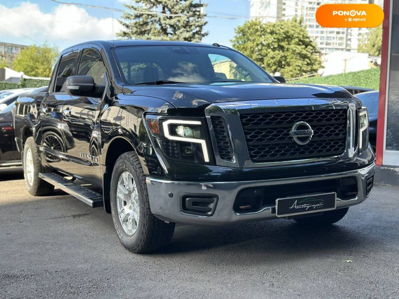 Nissan Titan, 2018, Бензин, 5.55 л., 61 тис. км, Пікап, Чорний, Київ 103323 фото