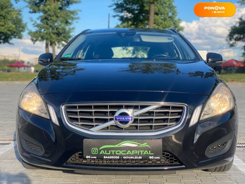 Volvo V60, 2011, Дизель, 1.98 л., 270 тис. км, Універсал, Чорний, Київ 108155 фото