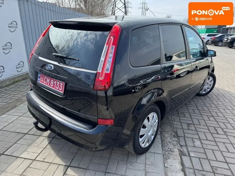 Ford C-Max, 2008 г., Бензин, 176 тыс. км, Минивен, Чорный, Днепр (Днепропетровск) AT-10412840 фото
