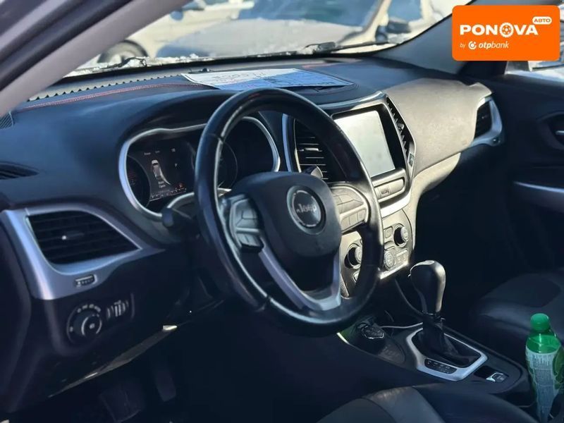 Jeep Cherokee, 2018 р., Бензин, 140 тис. км, Позашляховик / Кросовер, Сірий, Вінниця AT-10408832 фото