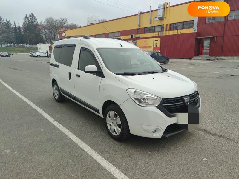 Dacia Dokker, 2017, Дизель, 1.5 л., 250 тыс. км, Минивен, Белый, Луцк Cars-Pr-152335 фото