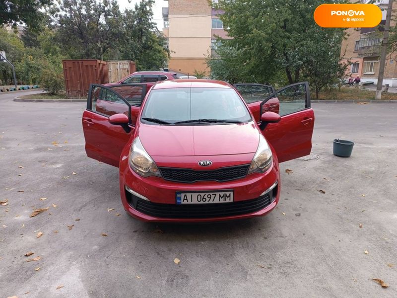 Kia Rio, 2017, Бензин, 1.59 л., 85 тис. км, Седан, Червоний, Знам'янка Cars-Pr-67867 фото