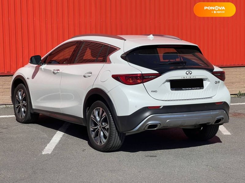 Infiniti QX30, 2016, Бензин, 1.99 л., 177 тис. км, Позашляховик / Кросовер, Білий, Одеса 32113 фото