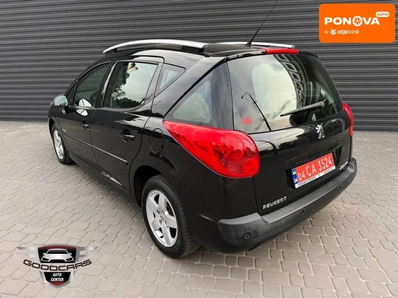 Peugeot 207, 2013 р., Бензин, 225 тис. км, Універсал, Чорний, Кам'янське (Дніпродзержинськ) AT-10406026 фото