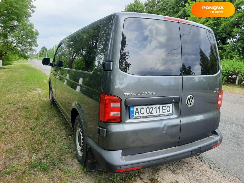 Volkswagen Transporter, 2015, Дизель, 2 л., 360 тыс. км, Минивен, Серый, Маневичі Cars-Pr-160980 фото