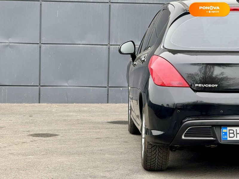 Peugeot 308, 2012, Бензин, 1.6 л., 80 тис. км, Хетчбек, Чорний, Одеса 12900 фото