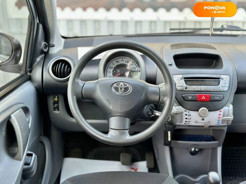 Toyota Aygo, 2009, Газ пропан-бутан / Бензин, 1 л., 222 тис. км, Хетчбек, Сірий, Київ 31585 фото