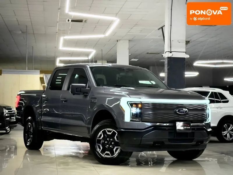 Ford F-150 Lightning, 2023 р., Електро, 31 тис. км, Позашляховик / Кросовер, Сірий, Миколаїв AT-10417027 фото