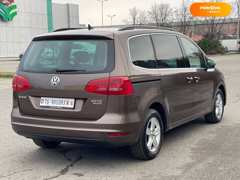 Volkswagen Sharan, 2011, Дизель, 2 л., 270 тис. км, Мінівен, Коричневий, Ужгород Cars-Pr-66239 фото