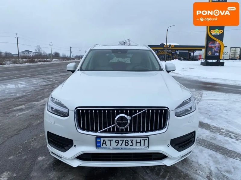 Volvo XC90, 2020 р., Бензин, 87 тис. км, Позашляховик / Кросовер, Білий, Івано-Франківськ AT-10409787 фото