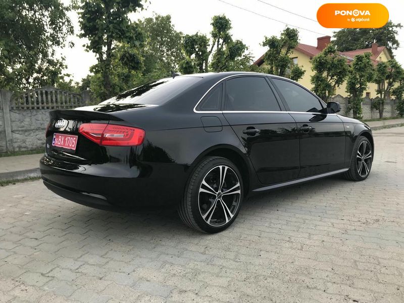 Audi A4, 2015, Бензин, 2 л., 240 тис. км, Седан, Чорний, Львів Cars-Pr-68618 фото