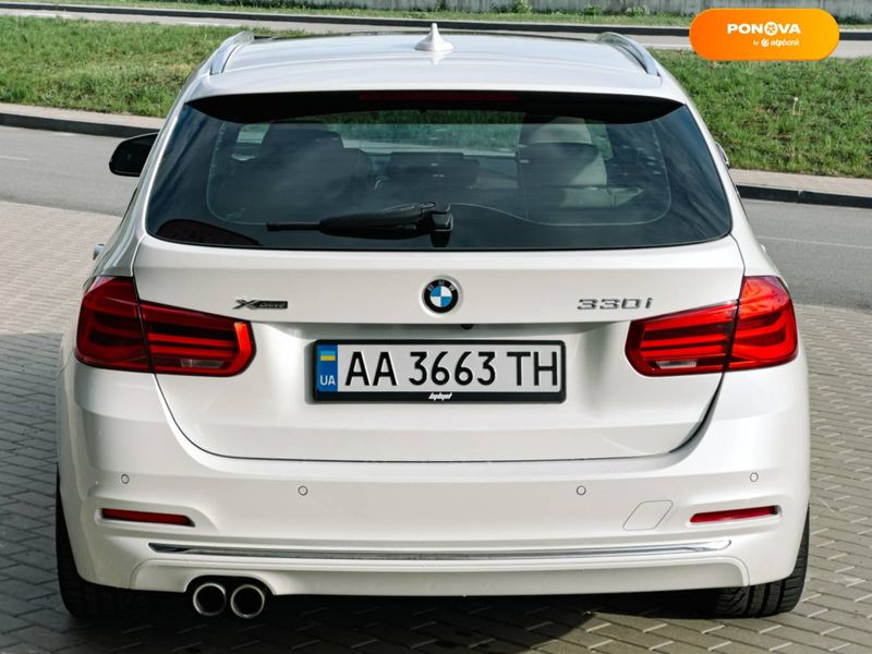 BMW 3 Series, 2017, Бензин, 2 л., 85 тыс. км, Универсал, Белый, Киев Cars-Pr-68214 фото