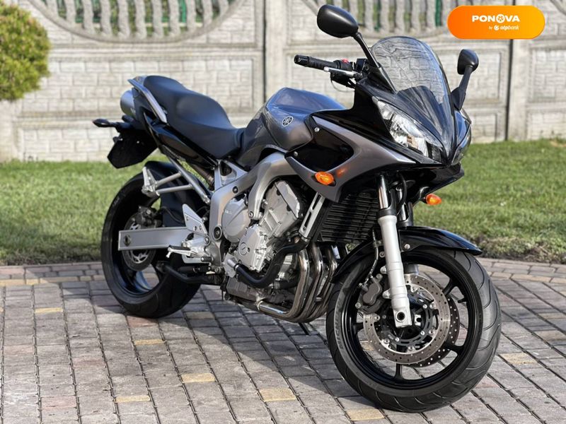 Yamaha FZ6 Fazer, 2005, Бензин, 600 см³, 34 тыс. км, Мотоцикл Спорт-туризм, Серый, Буськ moto-37501 фото