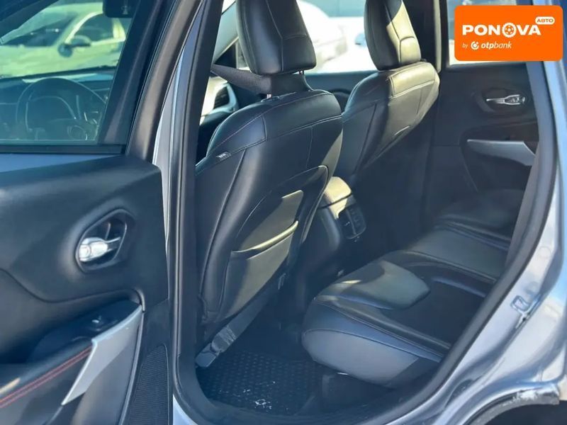 Jeep Cherokee, 2018 р., Бензин, 140 тис. км, Позашляховик / Кросовер, Сірий, Вінниця AT-10408832 фото