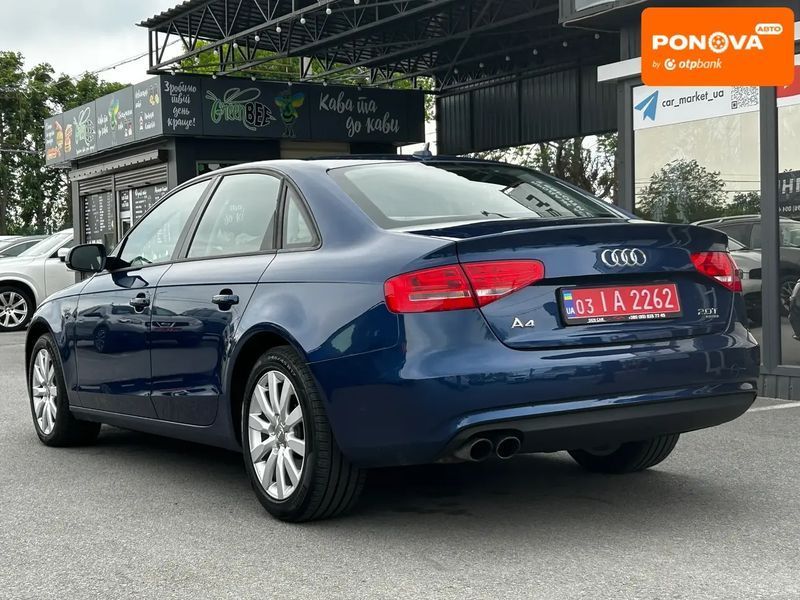 Audi A4, 2014 р., Бензин, 304 тис. км, Седан, Синій, Житомир AT-10417799 фото