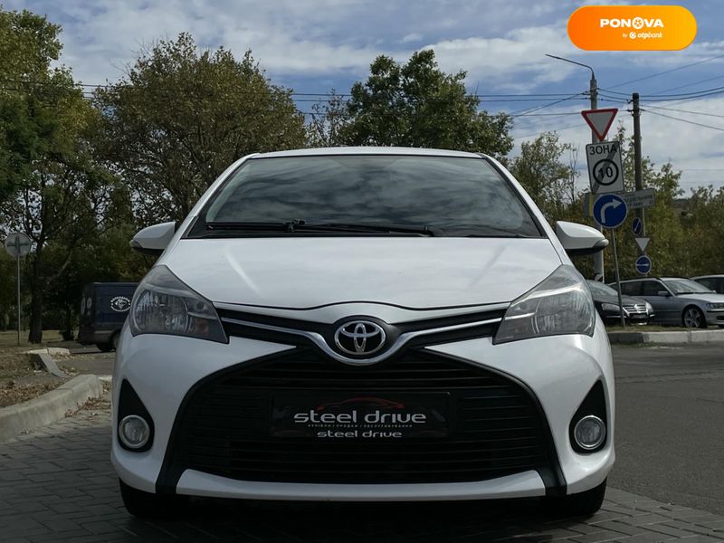 Toyota Yaris, 2015, Дизель, 1.4 л., 156 тис. км, Хетчбек, Білий, Миколаїв 6376 фото