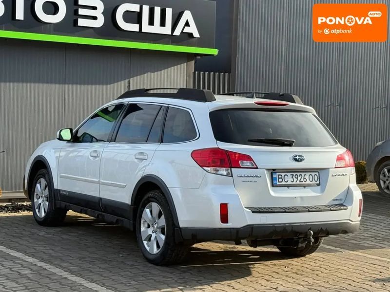 Subaru Outback, 2012 р., Бензин, 254 тис. км, Позашляховик / Кросовер, Білий, Львів AT-10407707 фото