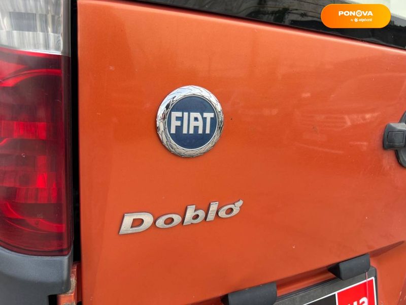 Fiat Doblo, 2006, Дизель, 1.9 л., 372 тис. км, Мінівен, Коричневий, Запоріжжя 39618 фото