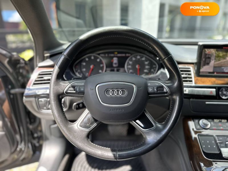 Audi A8, 2015, Бензин, 3 л., 128 тыс. км, Седан, Чорный, Львов 102748 фото