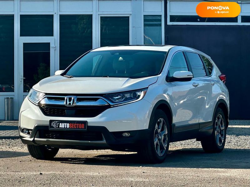 Honda CR-V, 2019, Бензин, 1.5 л., 72 тис. км, Позашляховик / Кросовер, Білий, Харків 110453 фото