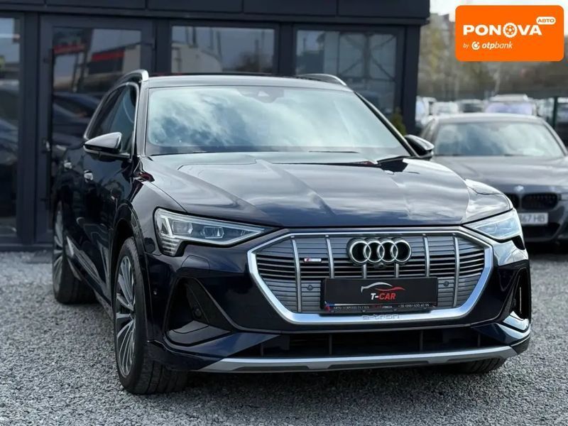 Audi e-tron, 2021 р., Електро, 141 тис. км, Позашляховик / Кросовер, Синій, Тернопіль AT-10415310 фото