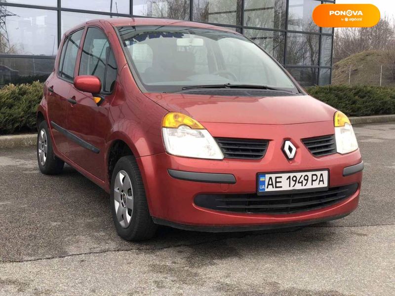 Renault Modus, 2006, Бензин, 1.2 л., 153 тыс. км, Хетчбек, Красный, Днепр (Днепропетровск) 29227 фото