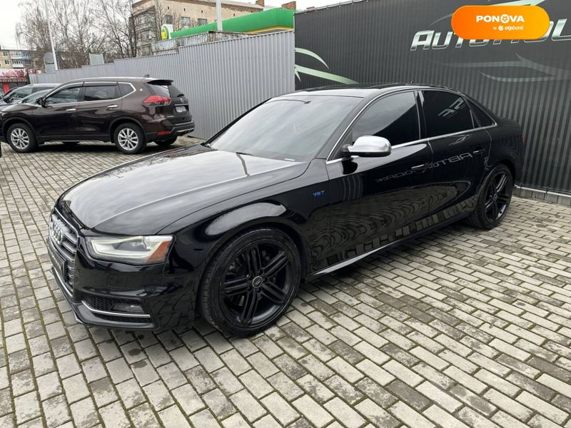 Audi S4, 2012, Бензин, 3 л., 212 тыс. км, Седан, Чорный, Винница 29460 фото