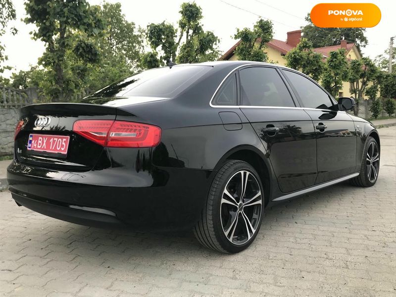 Audi A4, 2015, Бензин, 2 л., 240 тис. км, Седан, Чорний, Львів Cars-Pr-68618 фото