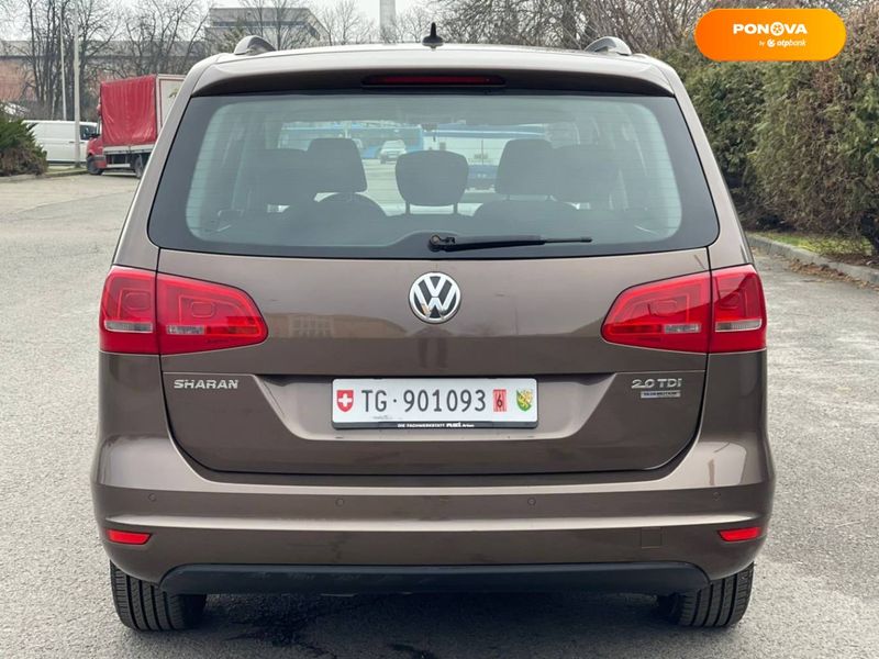 Volkswagen Sharan, 2011, Дизель, 2 л., 270 тис. км, Мінівен, Коричневий, Ужгород Cars-Pr-66239 фото