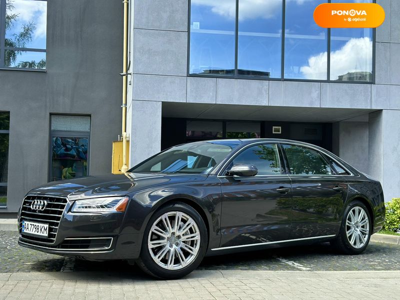 Audi A8, 2015, Бензин, 3 л., 128 тыс. км, Седан, Чорный, Львов 102748 фото